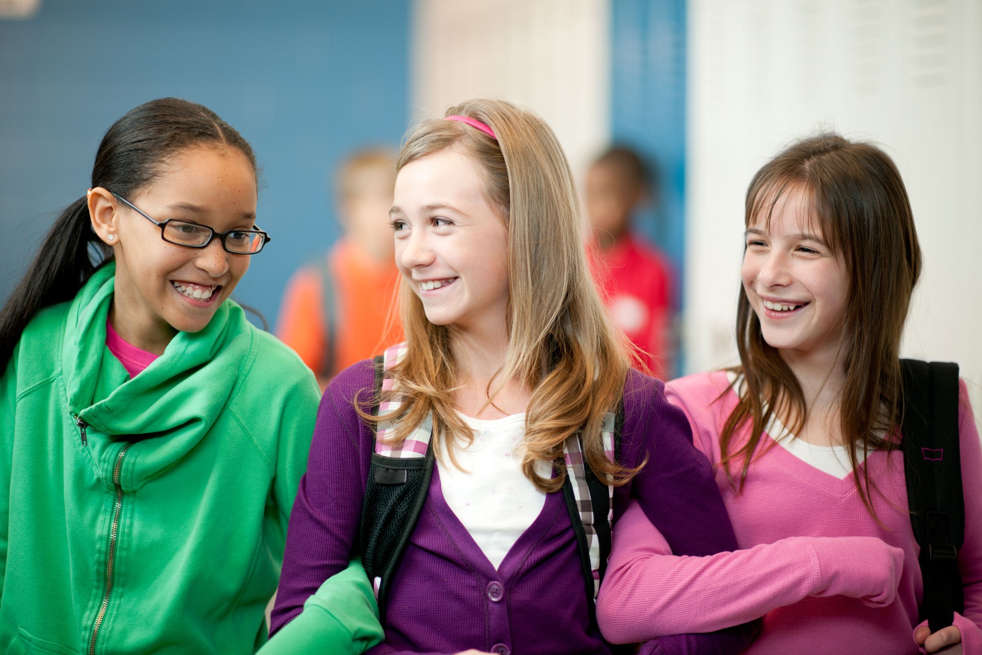 School children